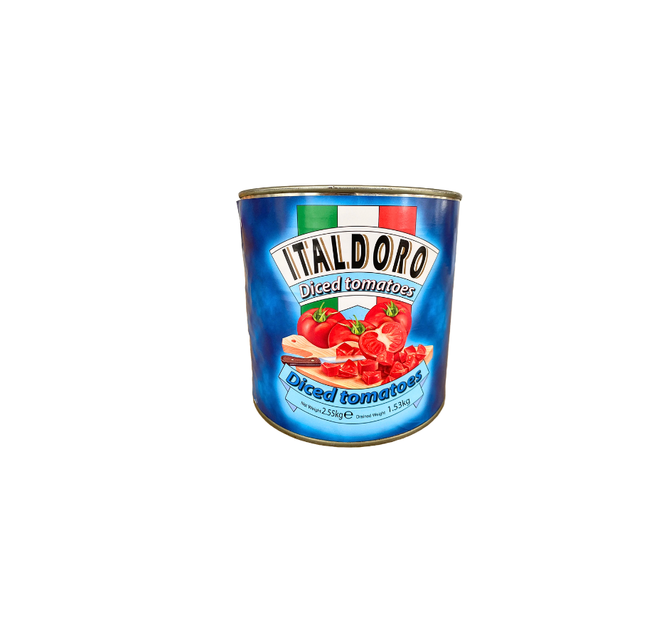 ITALDORO Chopped/Diced Tomatoes 2.55kg